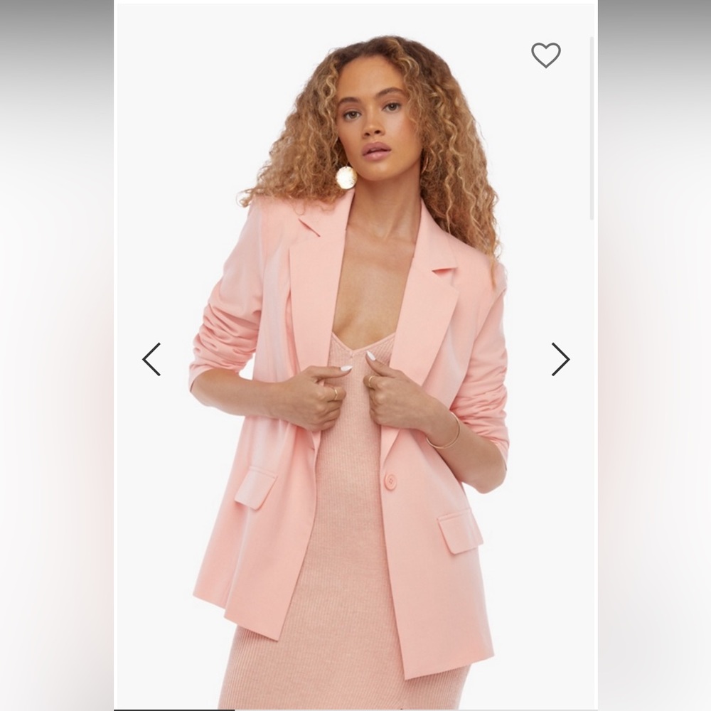 Peach Blazer